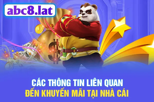 Các thông tin liên quan đến khuyến mãi tại nhà cái